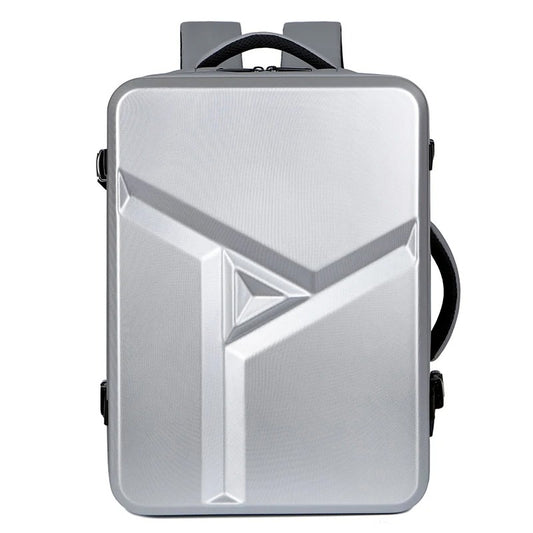 Men's 17" Laptop Hard Shell Backpack 50L Large Capacity Expandable Waterproof Travel Backpack USB Charging mochilas de hombre